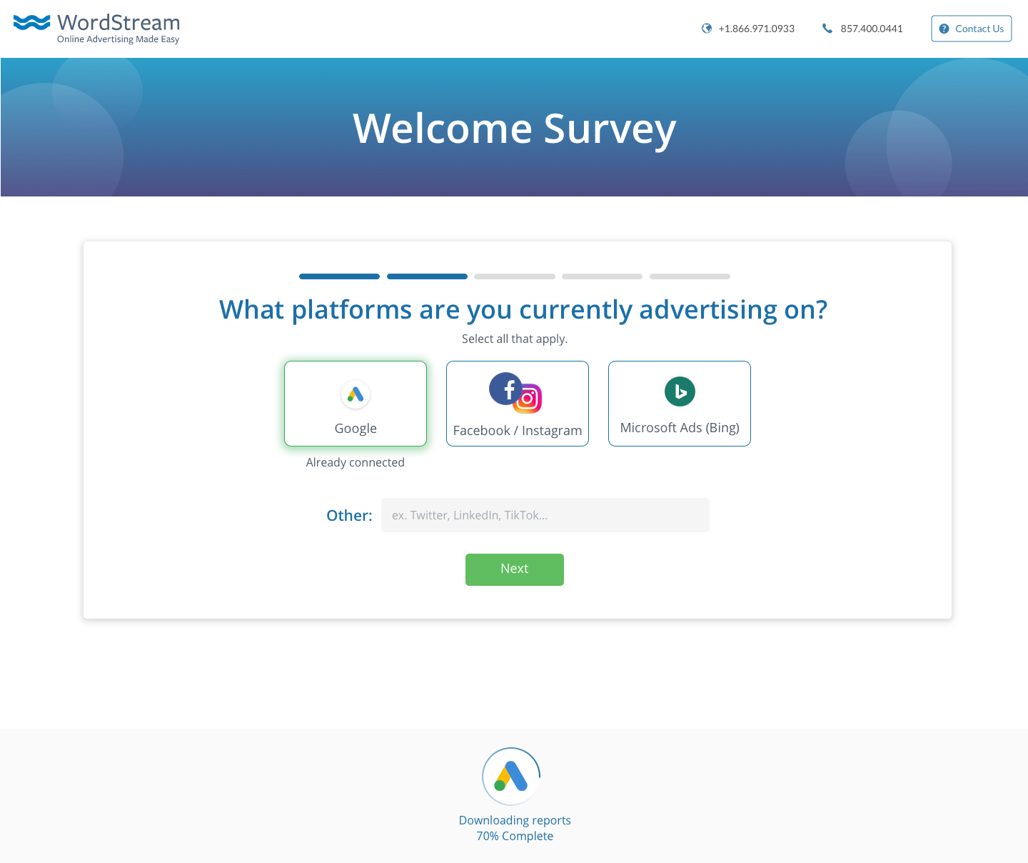 Survey Question 2