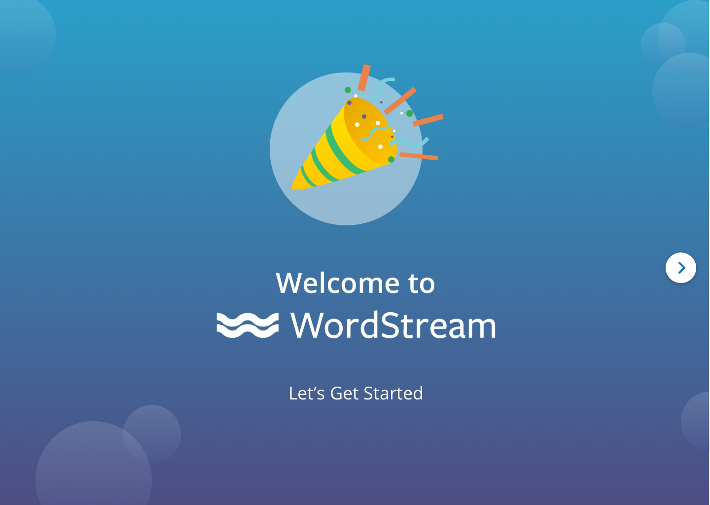 Welcome Screen
