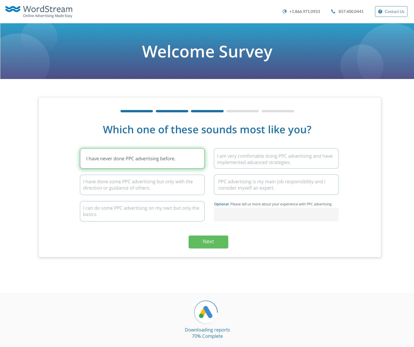 Survey Question 3