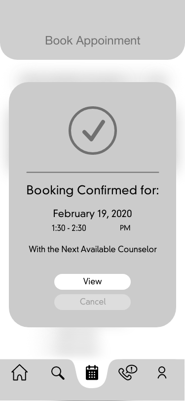 Booking Confirmation